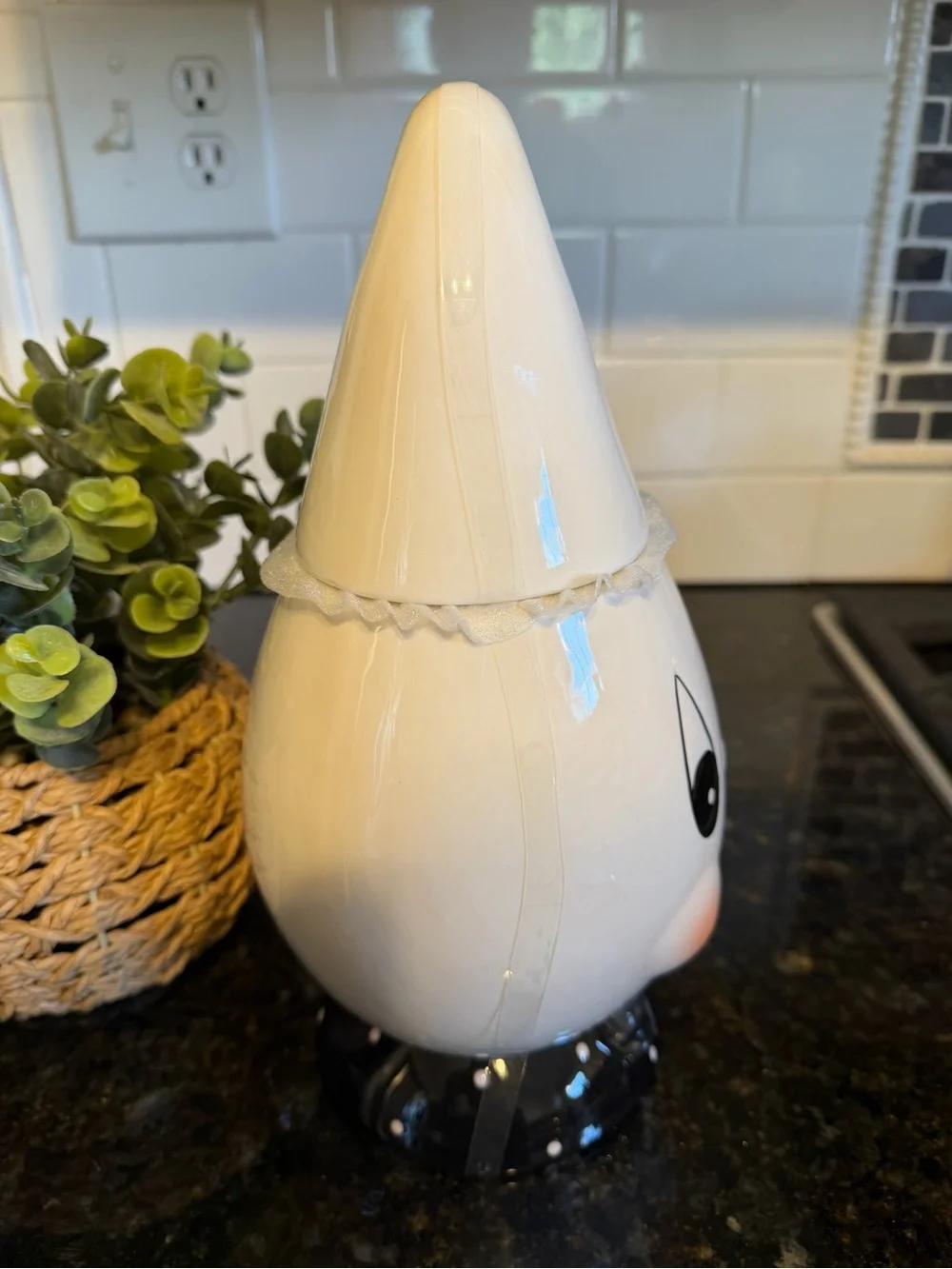 NEW Johanna Parker Halloween Gus Ghost Canister Large